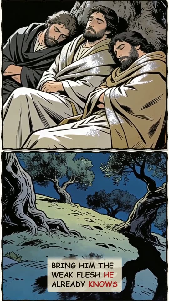 Panel 14: Bring him the weak flesh he already knows