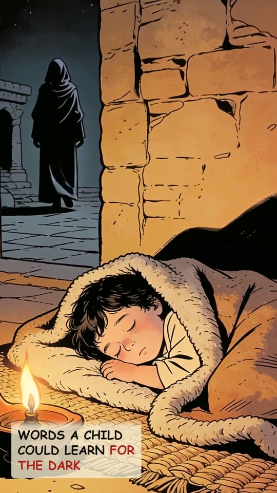 Panel 2: Words a child could learn for the dark