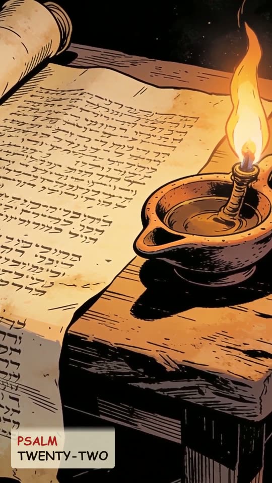 Panel 2: Psalm twenty-two