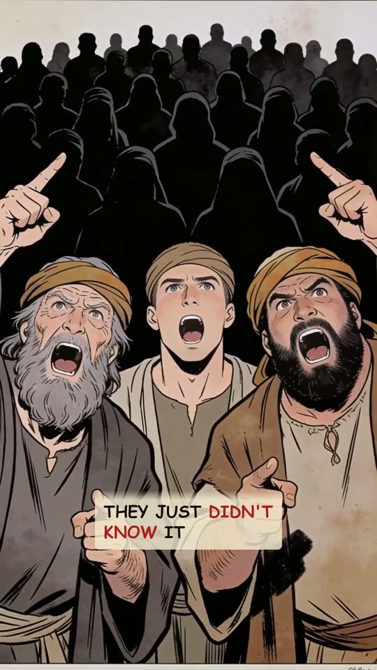 Panel 2: They just didn't know it