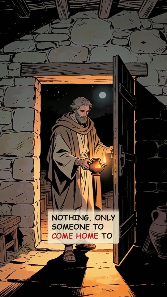 Panel 12: Nothing, only Someone to come home to