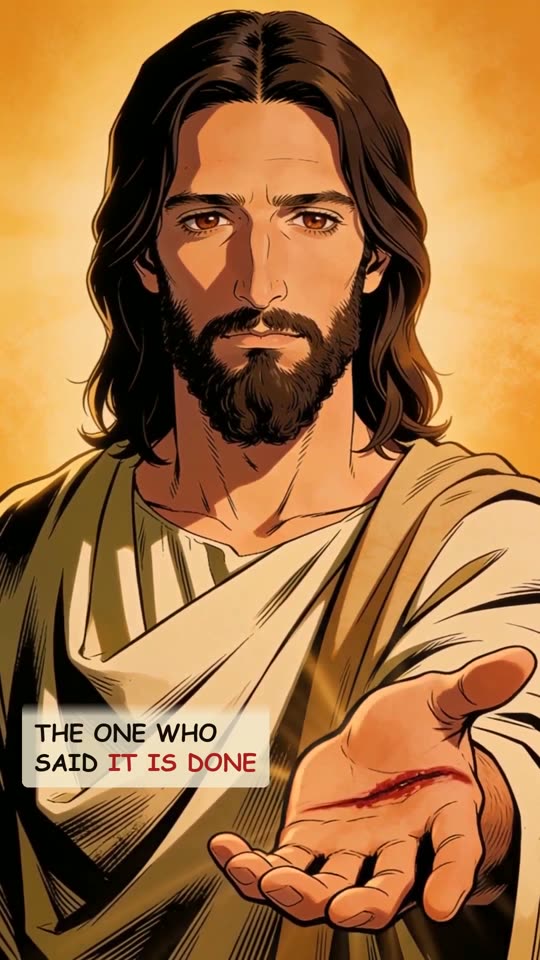 Panel 13: the One who said it is done