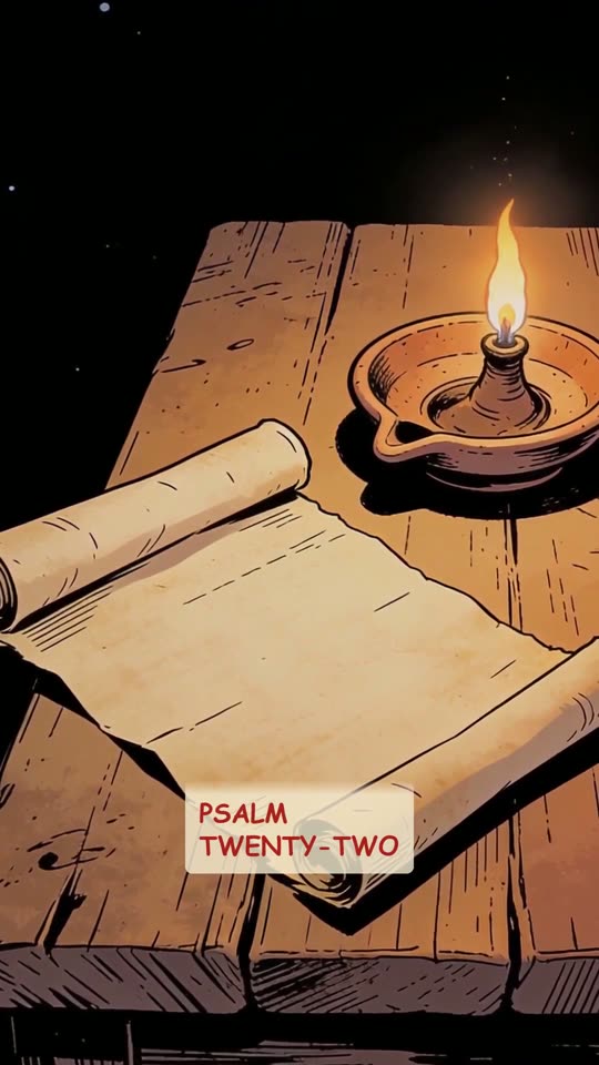 Panel 3: Psalm twenty-two