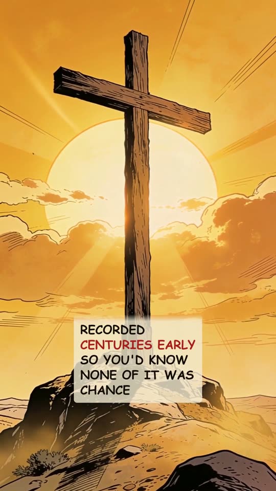 Panel 16: recorded centuries early so you'd know none of it was chance