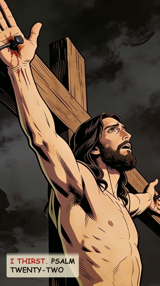 Panel 2: I thirst. Psalm twenty-two