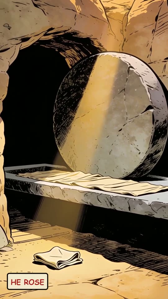 Panel 15: HE ROSE