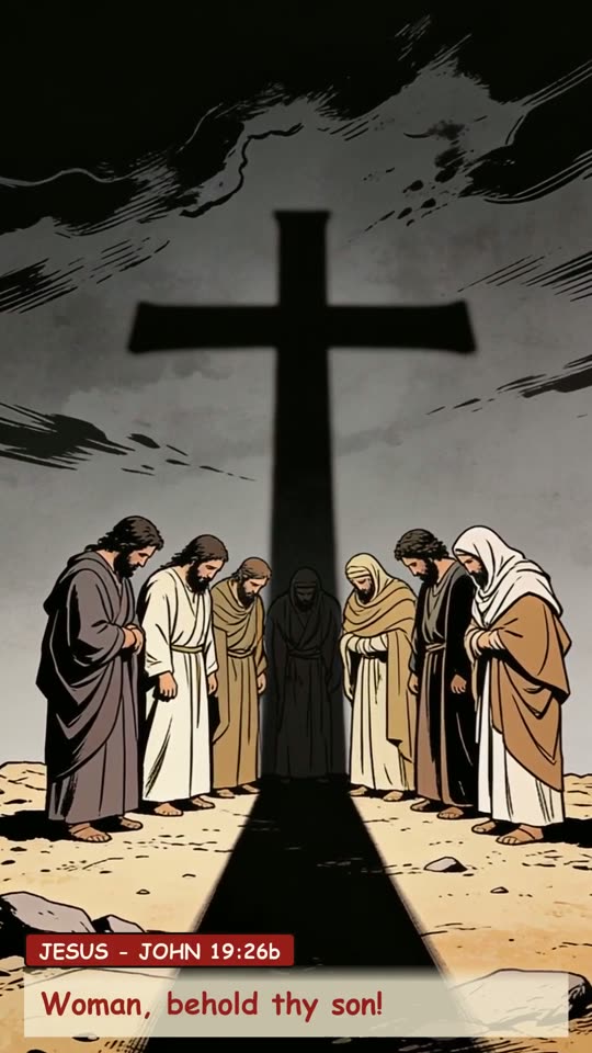 Panel 7: Woman, behold thy son!