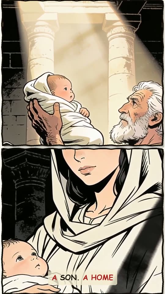 Panel 10: A son. A home