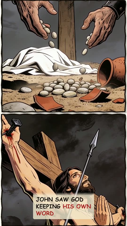 Panel 10: John saw God keeping his own word