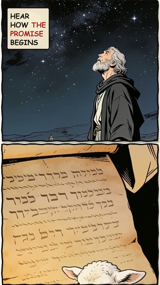 Panel 11: Hear how the promise begins